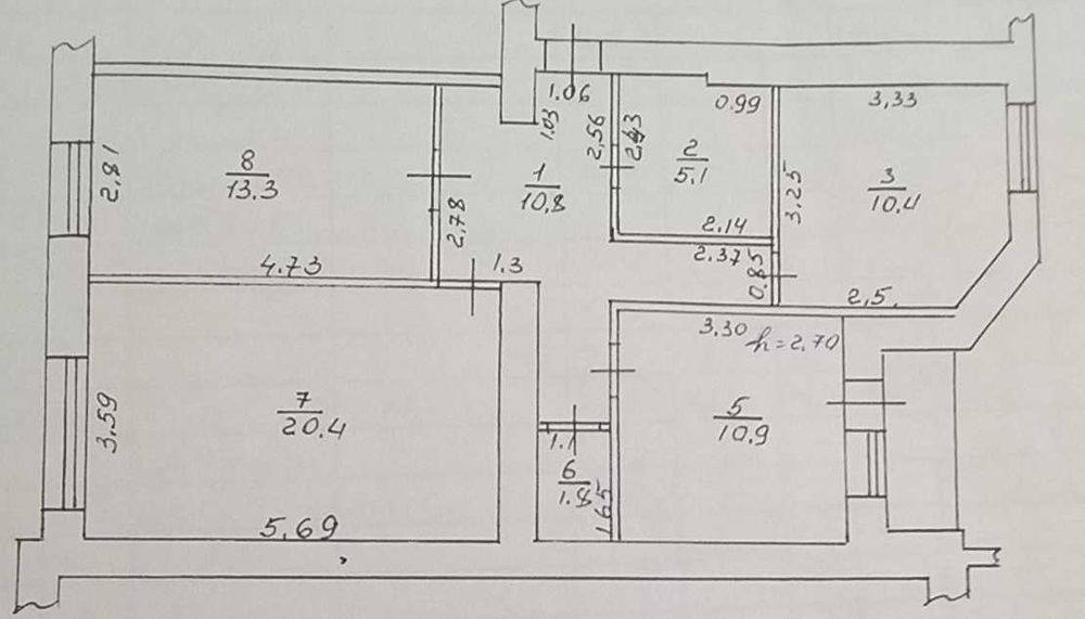 Квартира в новому будинку  з меблями та технікою
