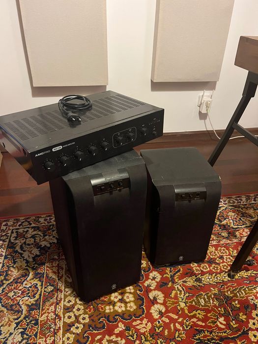 Aparelhagem - Amplificador + 2 Subwoofers / Coluna Graves