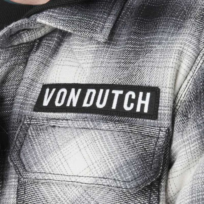 Casaco xadrez VON DUTCH Novo c/etiqueta