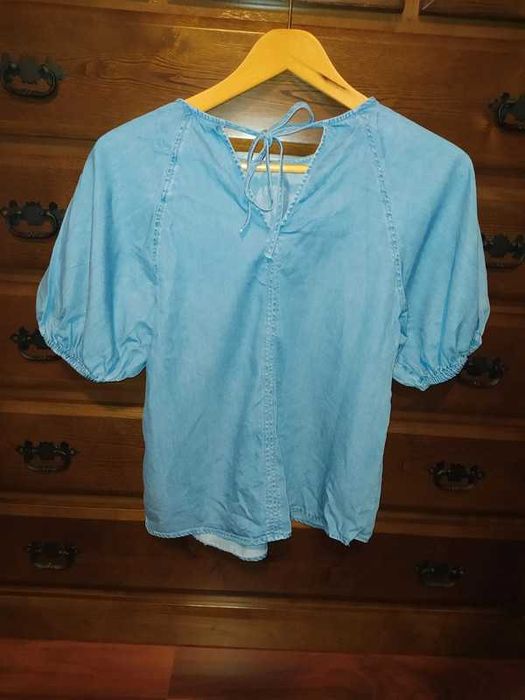 Blusa Azul Salsa
