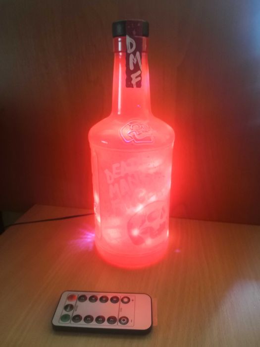 Светильник-ночник USB (декор-бутылка)