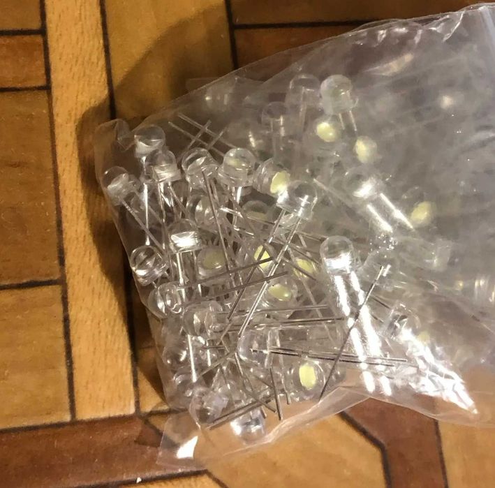 Full LED Супер яскраві світлодіоди, універсальні, светодиод 20 pcs.