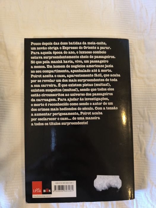 Agatha Christie Um crime no Expresso do Oriente Oeiras