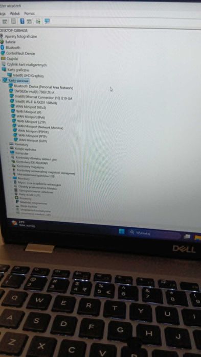 Klasa Biznes Dell 5510 I5 10310U/16gb/256SSD/15.6IPS DOTYK/Windows 11PRO