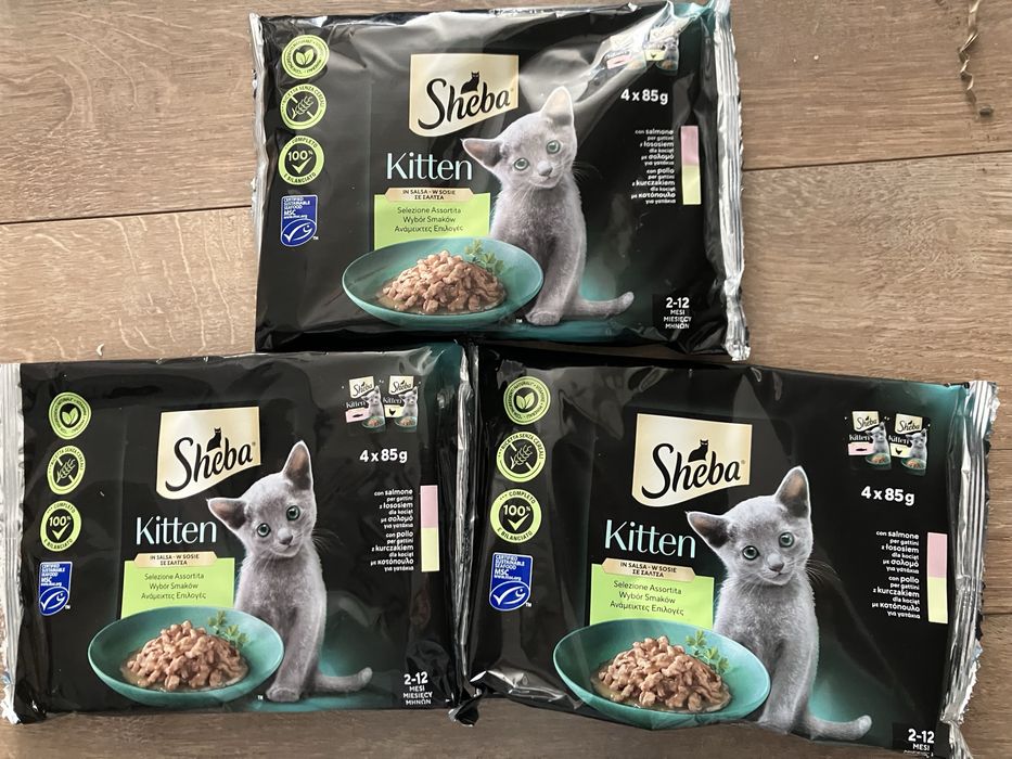 Zestaw karm dla kota + gratis