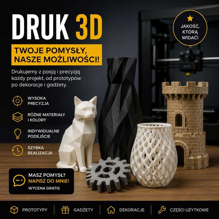 Druk 3D na zamówienie