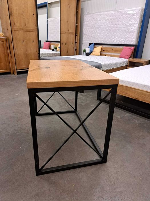 Biurko Loft płyta fornirowana