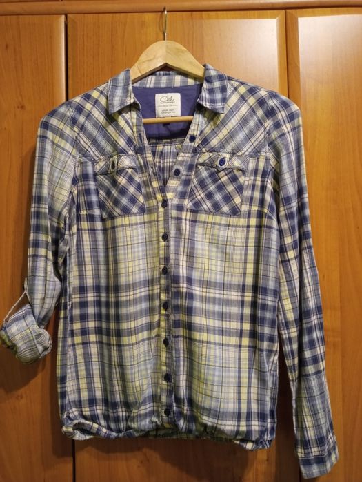 Koszula w kratę / C&A / XS