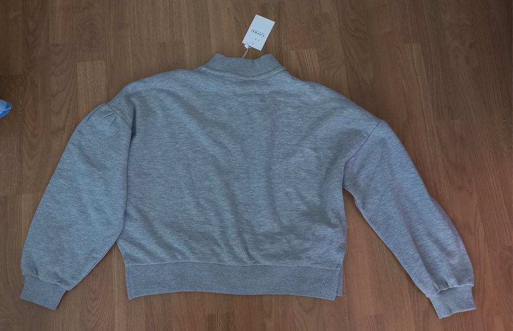 Sweat nova curta cizenta da Tiffosi