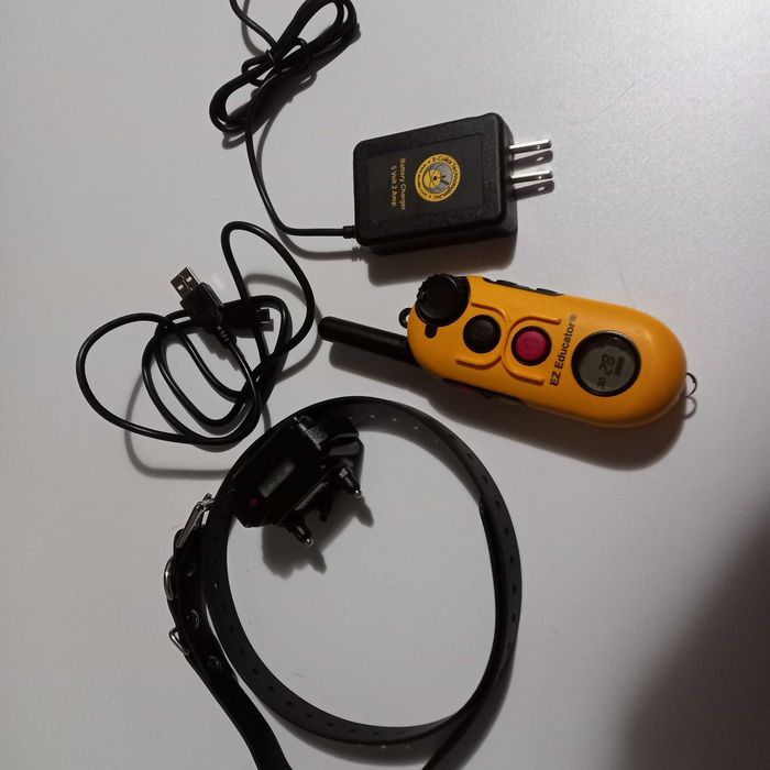 obroża elektryczna e-collar na 2 psy EZ-902 Easy educator mega zestaw