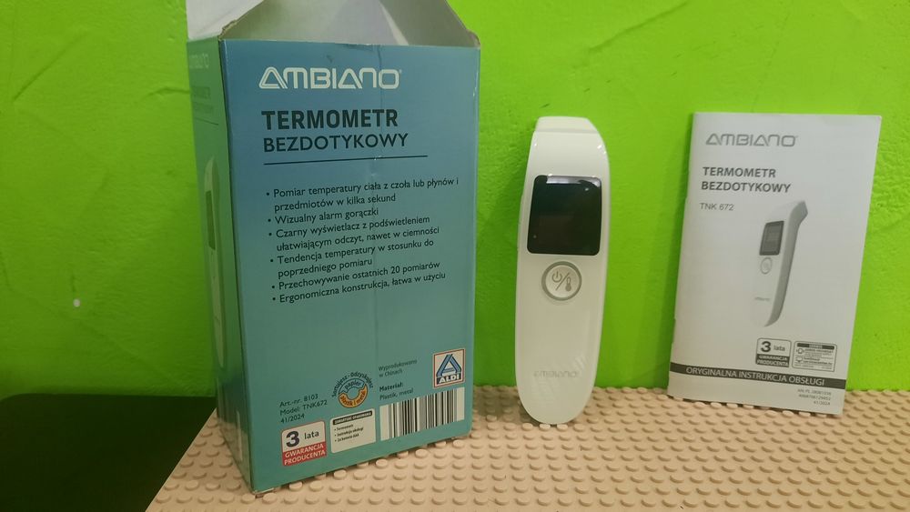 Wyprzedaż rzeczy z domu! Termometr bezdotykowy
