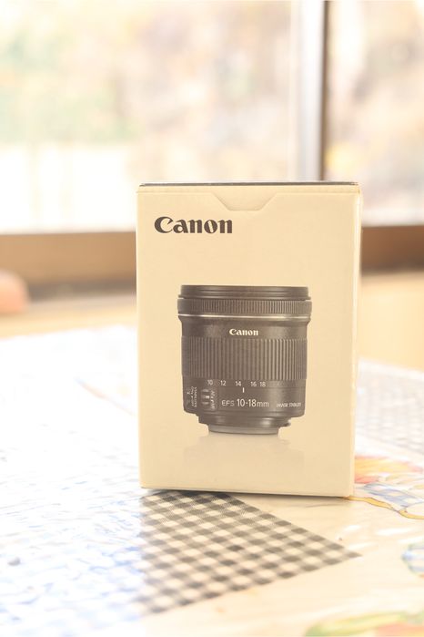 Lente Canon 10-18mm