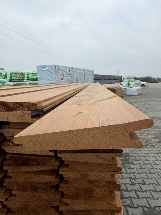 Diagonal Elewacja Thermo Sosna Skandynawska