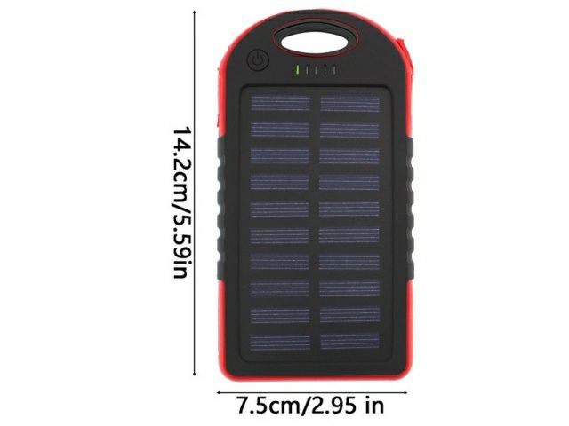 Ładowarka solarna / powerbank 4000 mAh