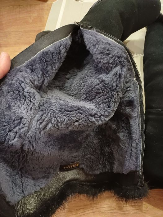 Зимові замшеві чобітки 38р