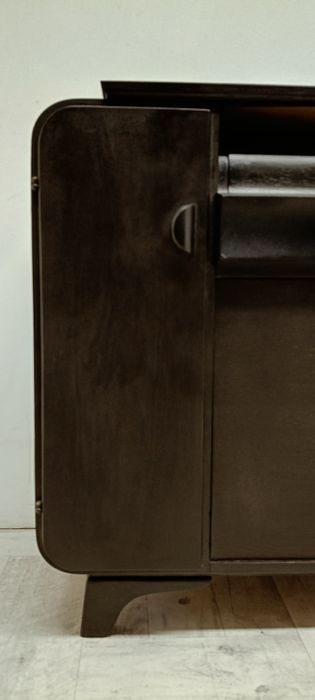 szafka gramofon adapter Halabala Czechoslowacja lata 60-te design