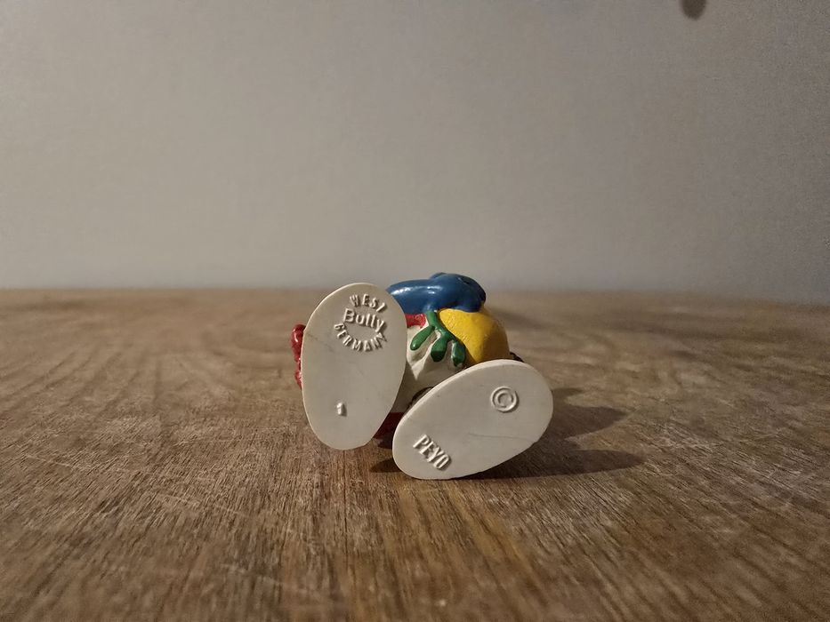 Bully smerf smurf szkot grający na dudach figurka model wycofany vintage