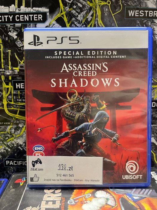 Assassin's Creed Shadows | PS5 | Sklep | Kraków | Wysyłka | Wymiana