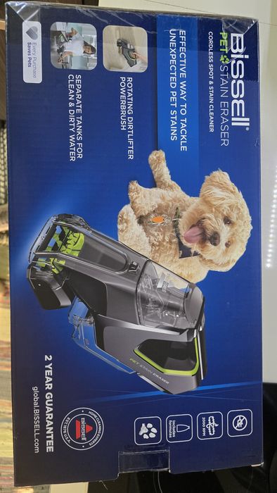 Bissell limpeza de sofas, etc