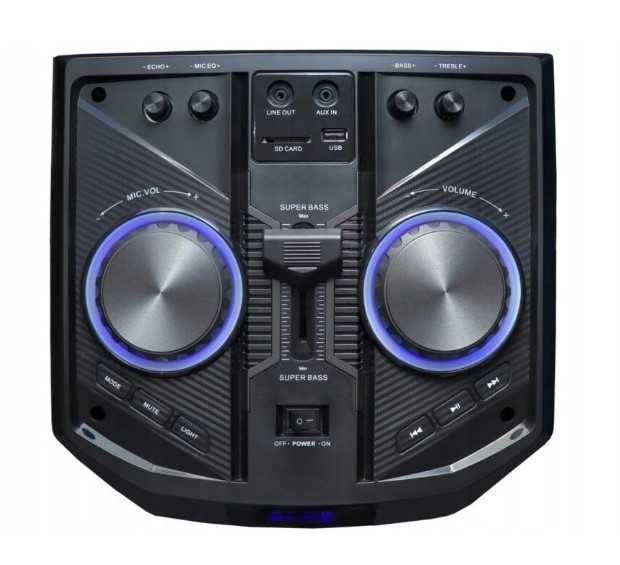 GŁOŚNIK BLAUPUNKT PS11DB PARTYB 1200 Watt BT karaoke + 2 mikr. bezprz.