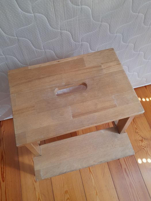 BEKVAM IKEA escadote com 2 degraus em faia, 50 cm