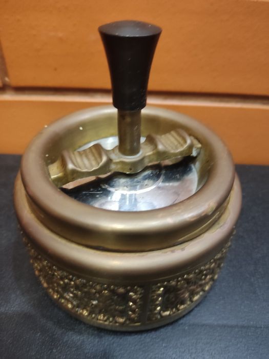 Cinzeiro antigo Roulette Ashtray Schleuderrascher original