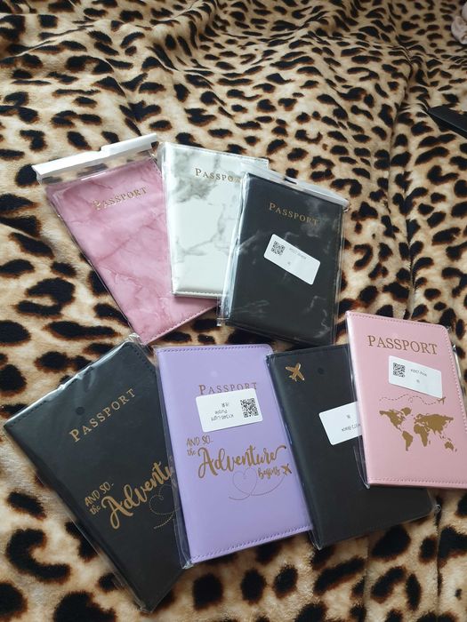 Futerał Etui na paszport case pokrowiec na dokumenty paszportowe