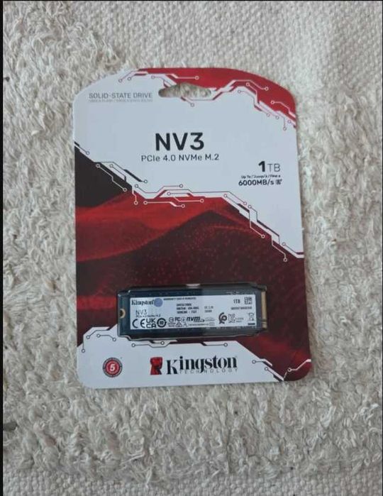 Disco SSD M.2 NVMe Kingston NV3 1TB PCIe 4.0