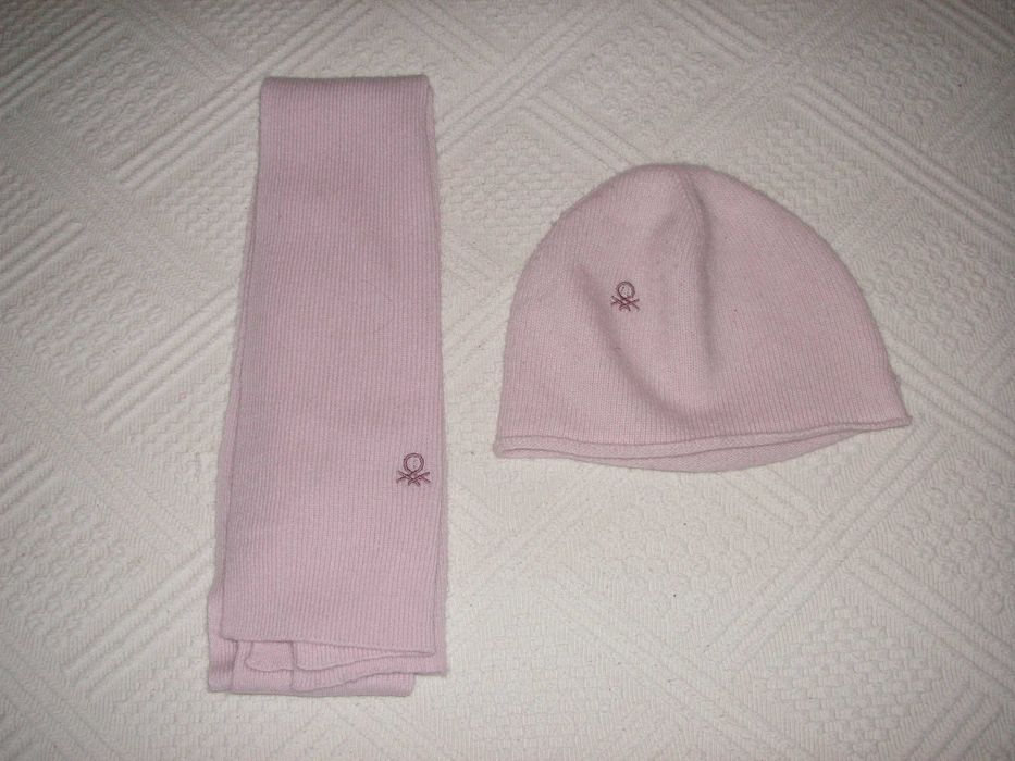 Gorro e Cachecol Benetton, Gorro Zippy e Gorro e Cachecol Malha438210240405186561
