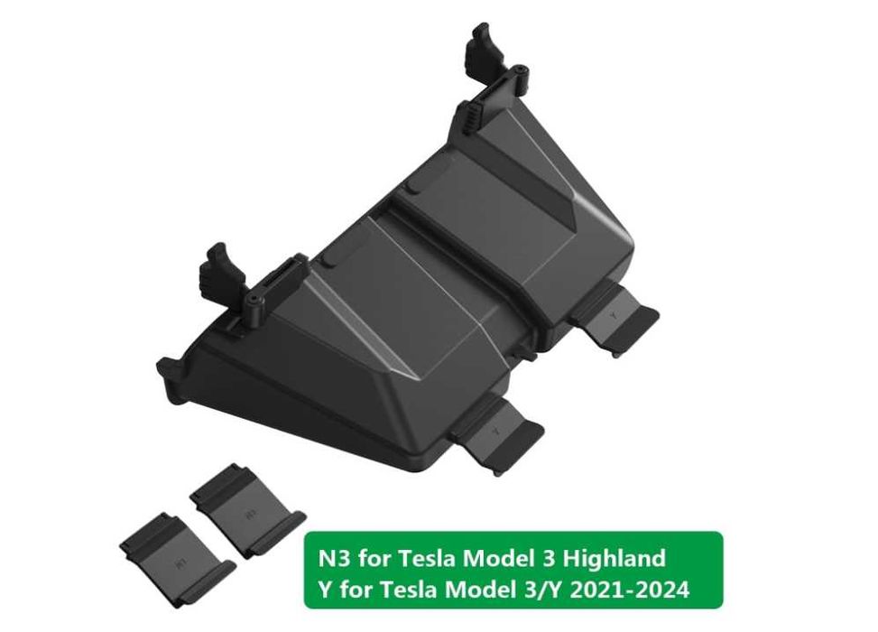 Uchwyt samochodowy Stojak Półka TOPFIT TESLA Y Czarny kod 616