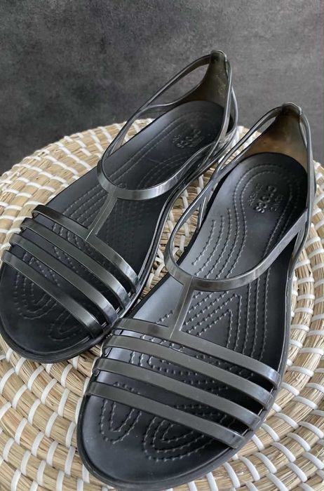 Crocs sandały Isabella Sandal Black W7 37/38