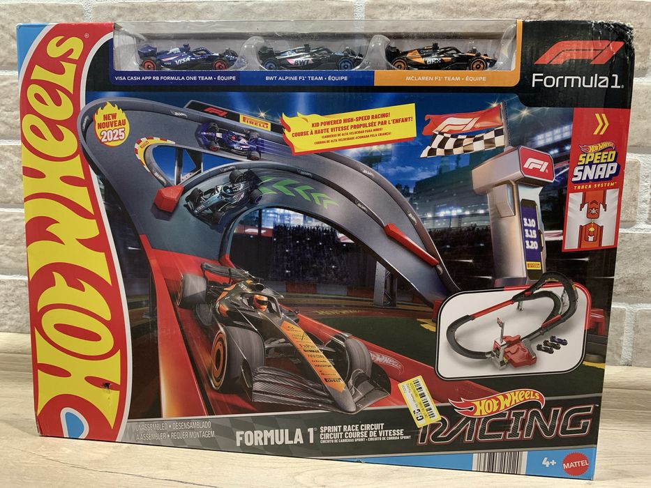 Ігровий набір Hot Wheels Траса для перегонів Формули 1: 1 999 грн