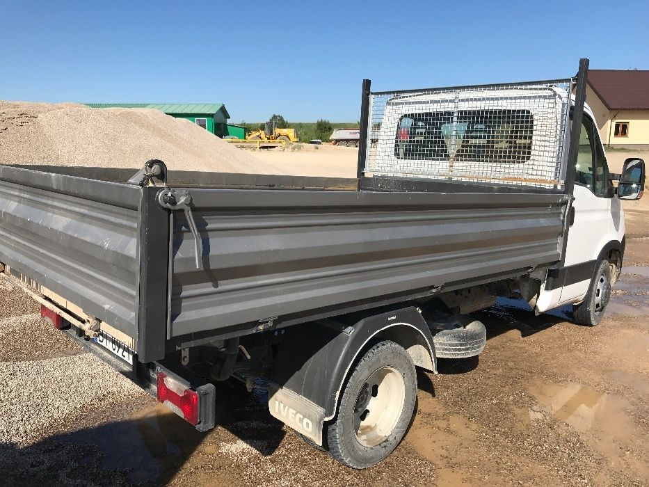 Zwir Pulpa Piasek Czarnoziem Kruszywa Mała Wywrotka do 4 ton