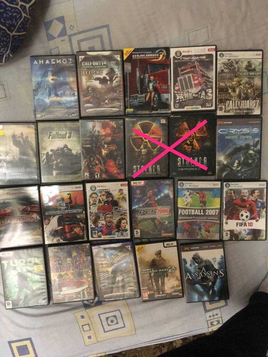 Диски ІГРИ на пк cd/dvd олдові топ ігри gta/cs/fifa/nfs/караоке/фильмы