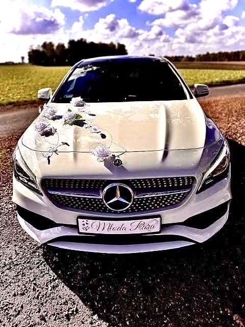 Samochód do slubu MERCEDES AMG (panorama) biały / NAJTANIEJ !