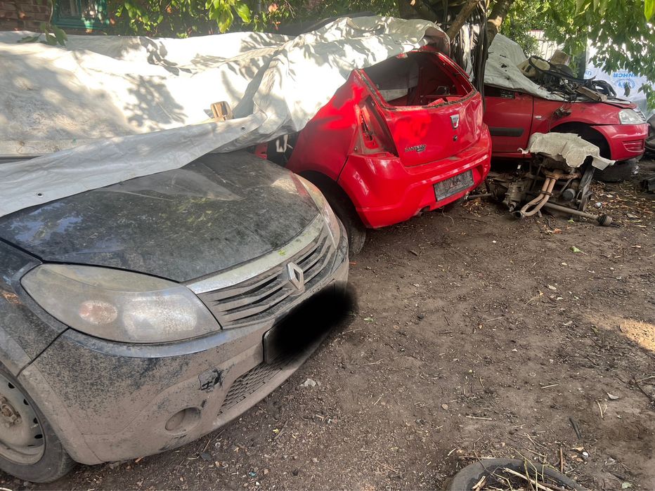 Бампер dacia sandero logan