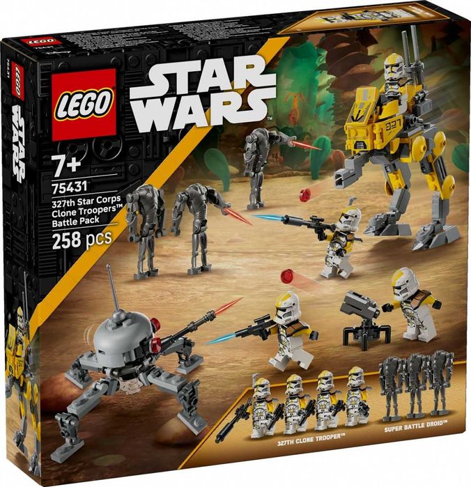 Klocki Lego Star Wars 75431 Zestaw bitewny żołnierze - Klony