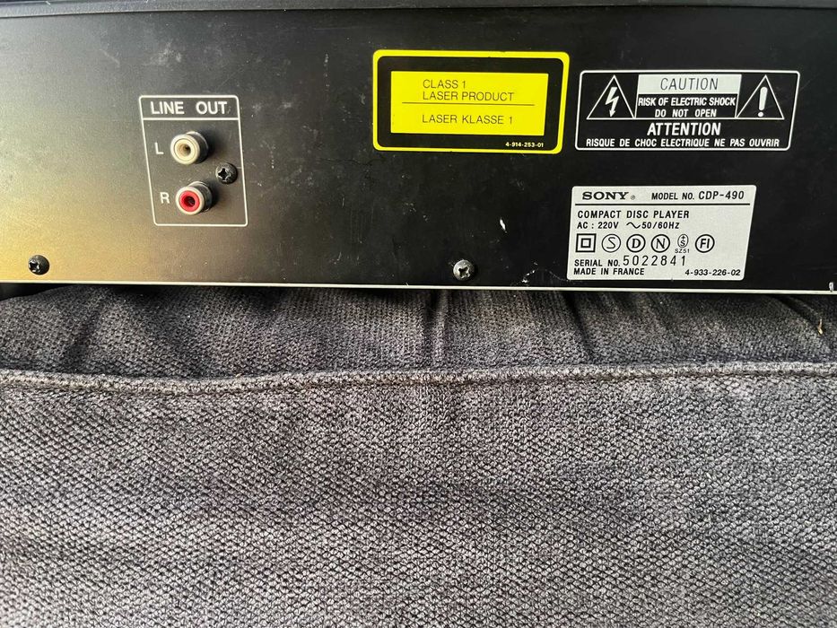 Odtwarzacz CD - SONY CDP-490