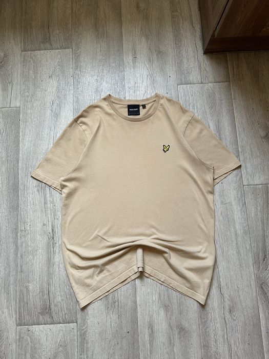 Бежева Футболка Lyle&Scott Ідеал L