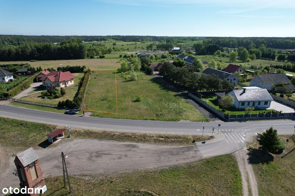 wydane warunki zabudowy Żdżary Goleniów działka 2105m2