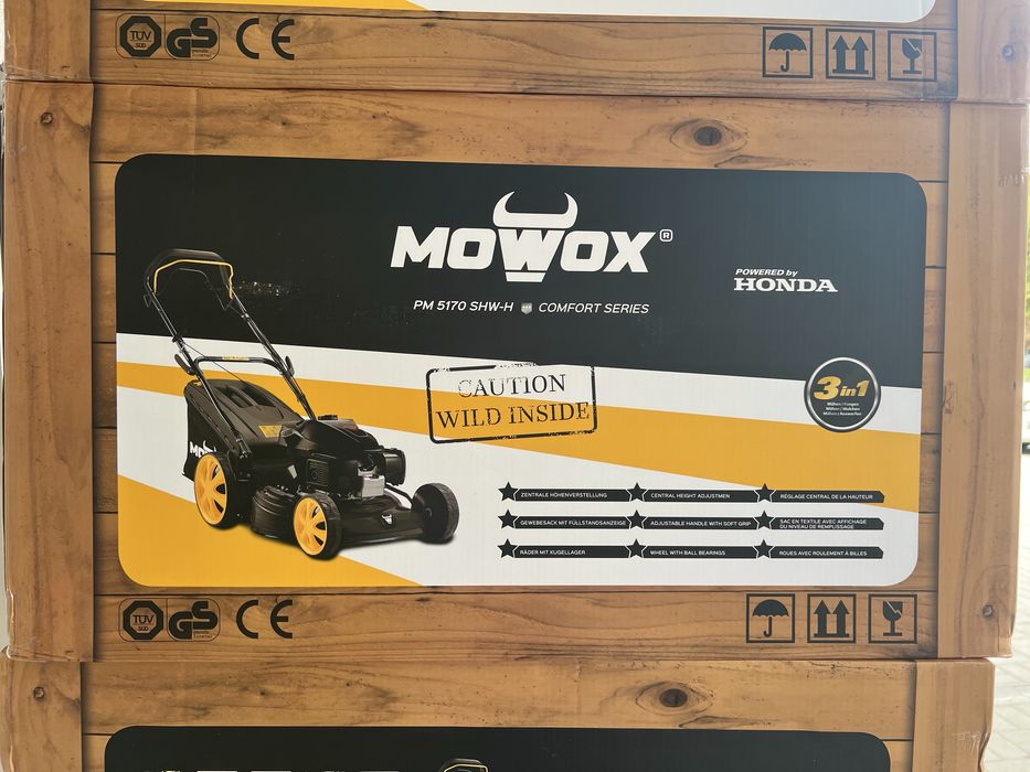 Бензиновая газонокосилка Mowox PM 5170 SHW-Honda.