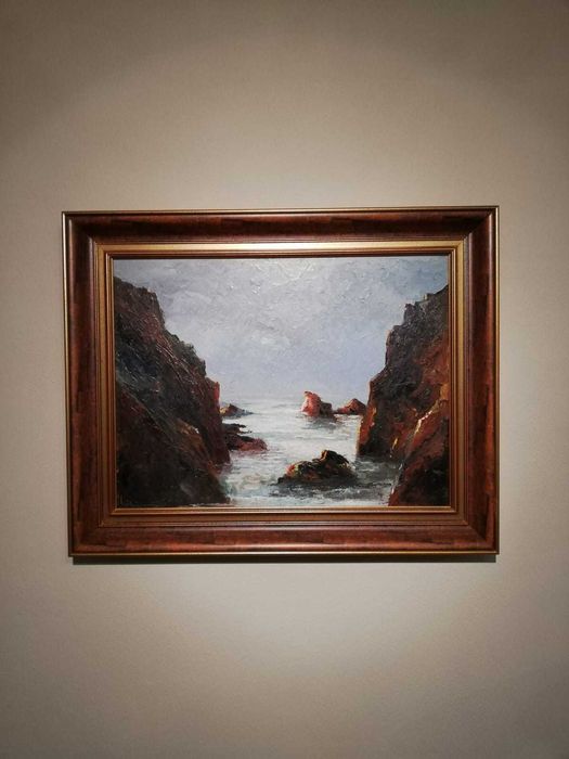 Óleo sobre tela - Pedro Olaio (pai)