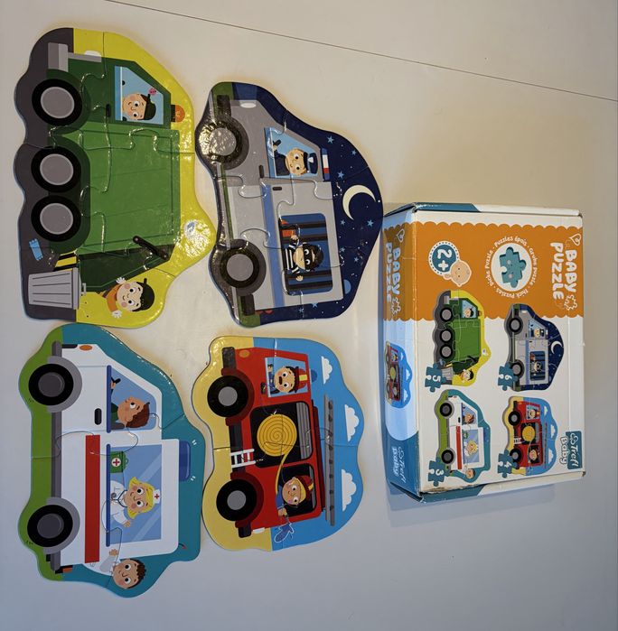 Gry, układanki, puzzle dla 2, 3, 4 latka