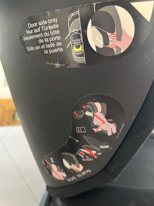 Автокрісло CYBEX Solution S-Fix | 15–36 кг