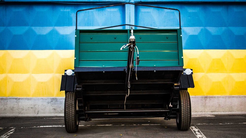 Новий причіп Дніпро-150 (150х130х35)-Кременчуцького заводу