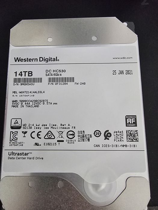 dysk wd 14tb .  Dobry stan