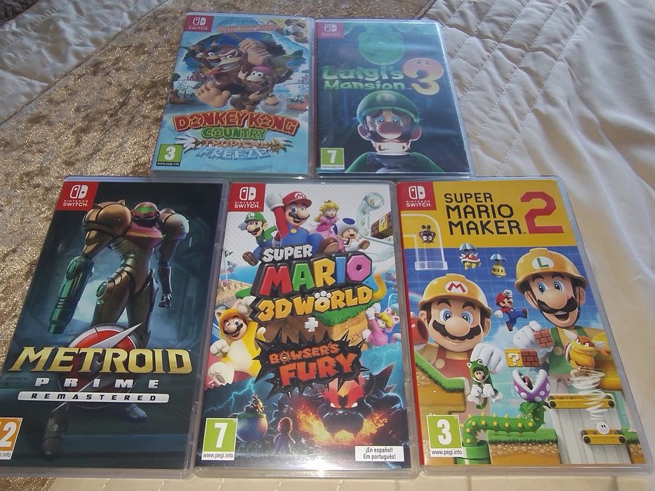 Jogos Nintendo switch 38€ cada