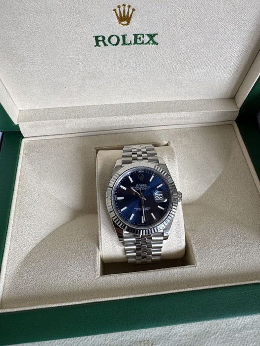 Rolex Datejust Azul