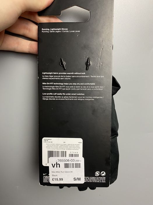 Перчатки Nike Dry-Fit Gloves/ рукавиці найк чорні рефлективні оригінал