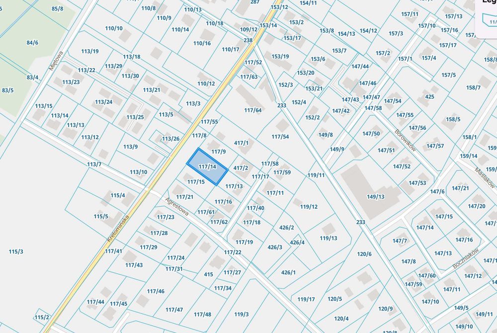 Działka budowlana Koszalin ul. Kretomińska 9,27a - Widok 5